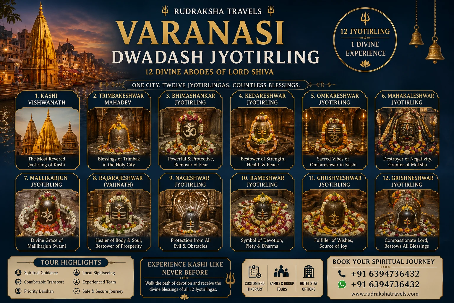 Dwadash jyotirling Tour